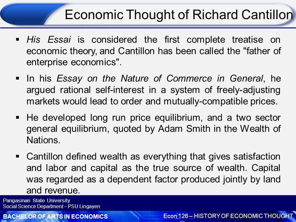 cantillon essay economic theory Richard cantillon (1680-1734) was dubbed by many as the founder of political economy an essay on economic theory (pdf) by richard cantillon. cantillon essay economic theory Richard cantillon (1680-1734) was dubbed by many as the founder of political economy an essay on economic theory (pdf) by richard cantillon.