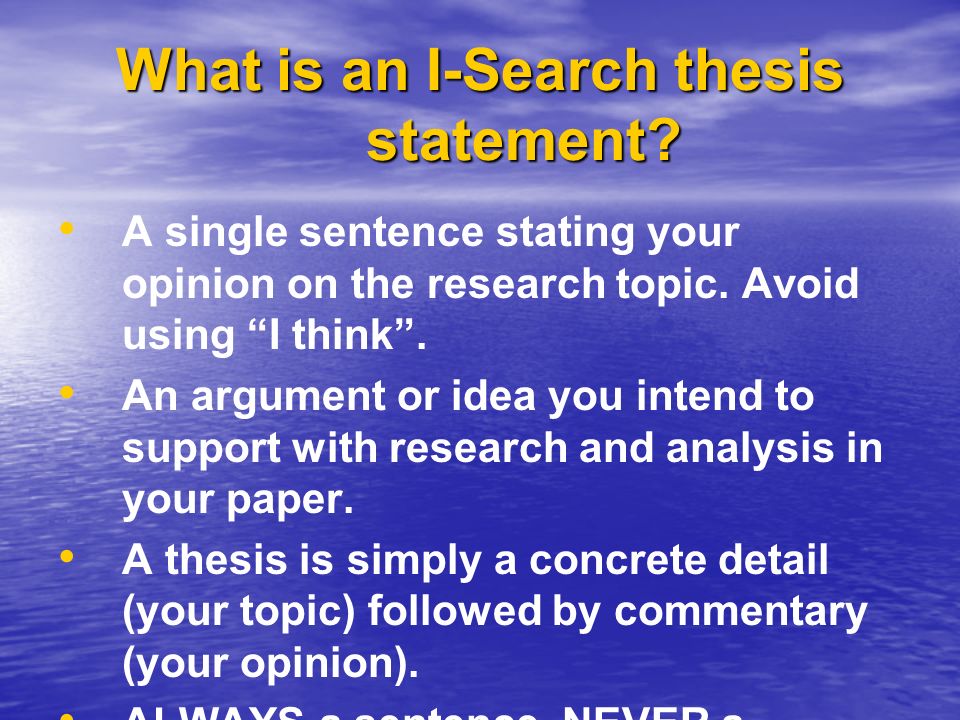stating your thesis in a research paper stating your thesis in a research paper