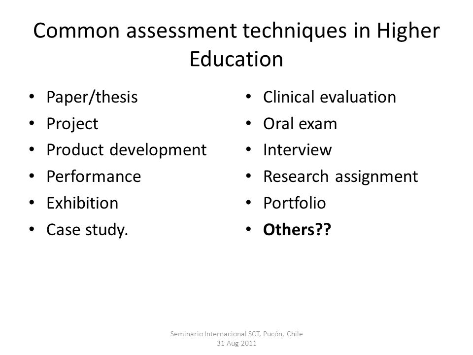 continuous assessment thesis continuous assessment thesis