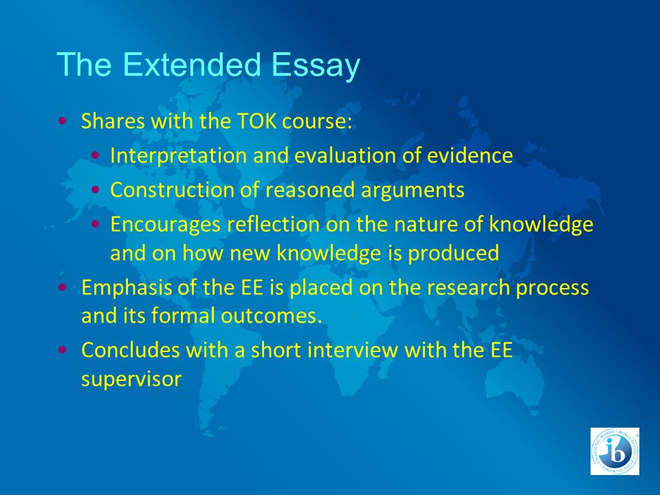 extended essay extended essay