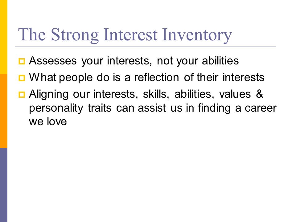 what is your interest