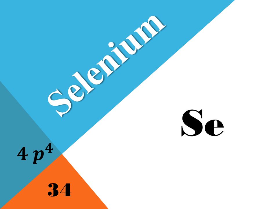 Se Selenium 34