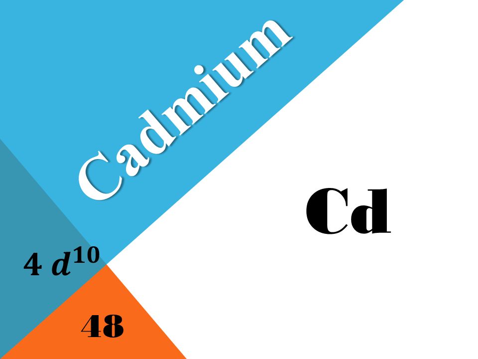 Cd Cadmium 48