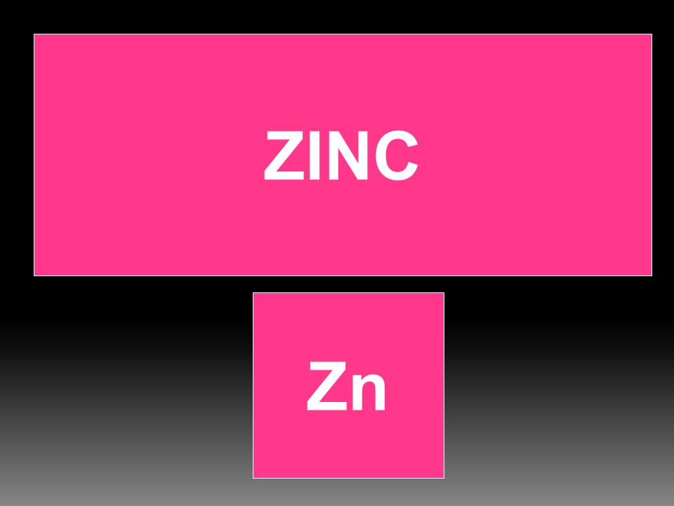 ZINC Zn