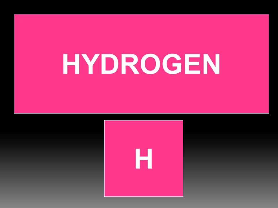 HYDROGEN H
