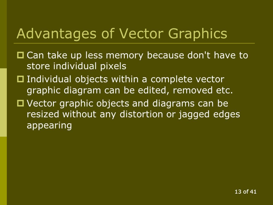 12 of 41 How to Generate Vector Graphics.