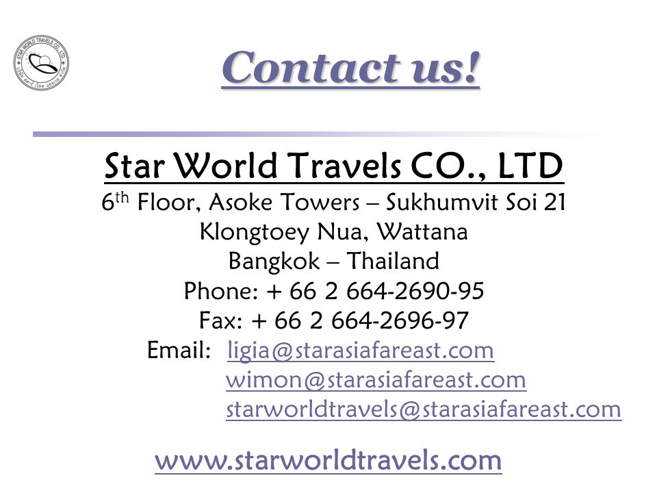Contact us.