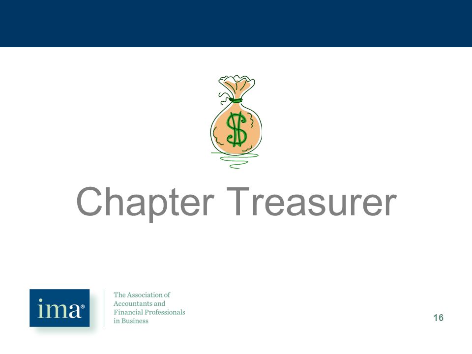Chapter Treasurer 16