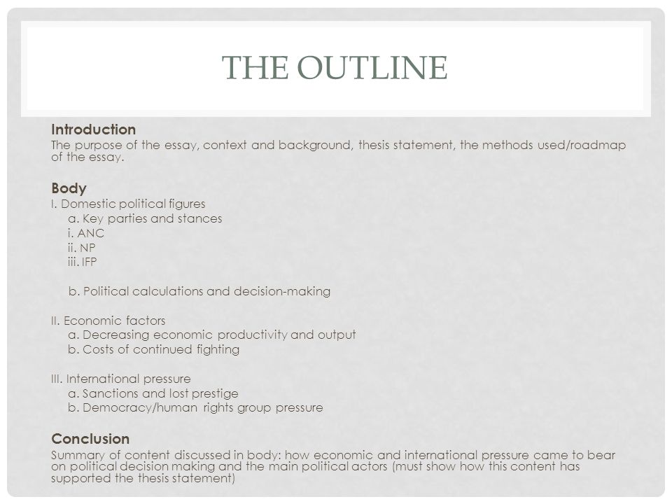Thesis Statement Wiki