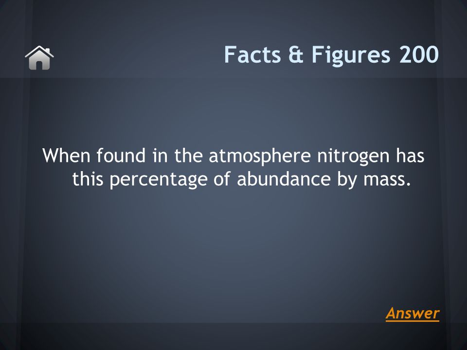 When found in the atmosphere nitrogen has this percentage of abundance by mass.