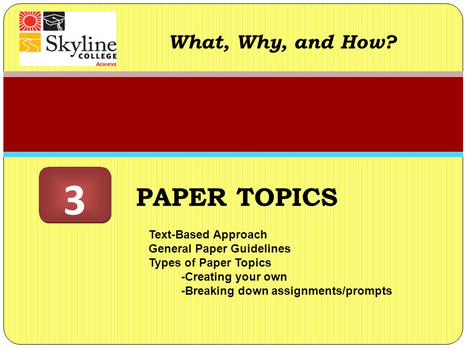 Thesis Paper Guidelines