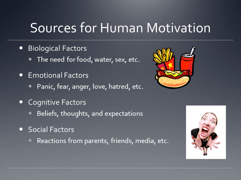 By fear love motivated sex