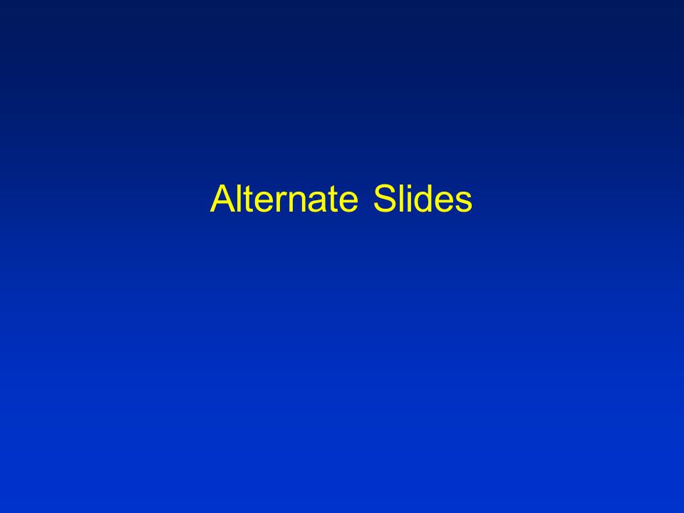 Alternate Slides