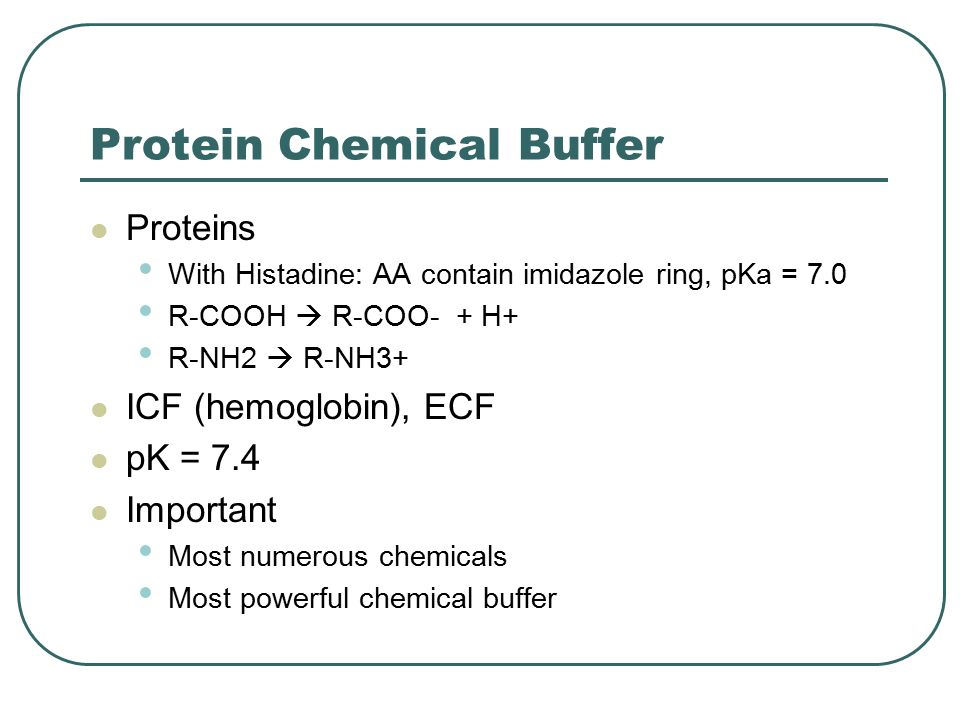 chemical buffer