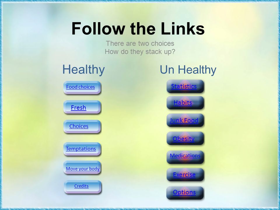 Follow the Links There are two choices How do they stack up.