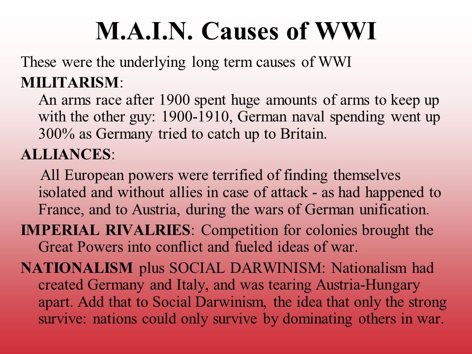 causes of world war 1 alliances essay causes of world war 1 alliances essay