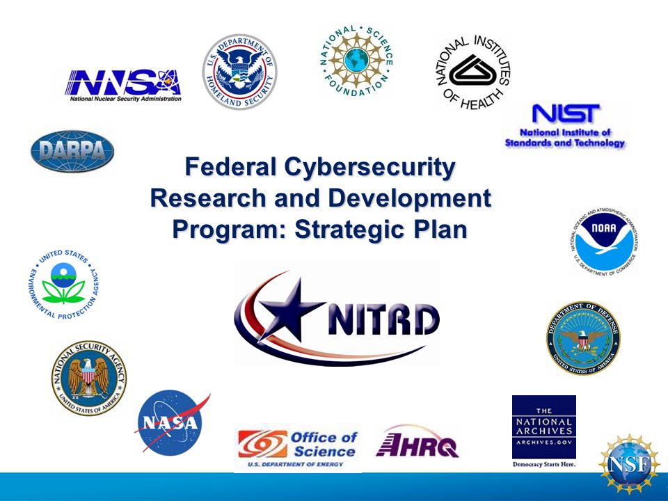 Federal Cybersecurity Research and Development Program: Strategic Plan