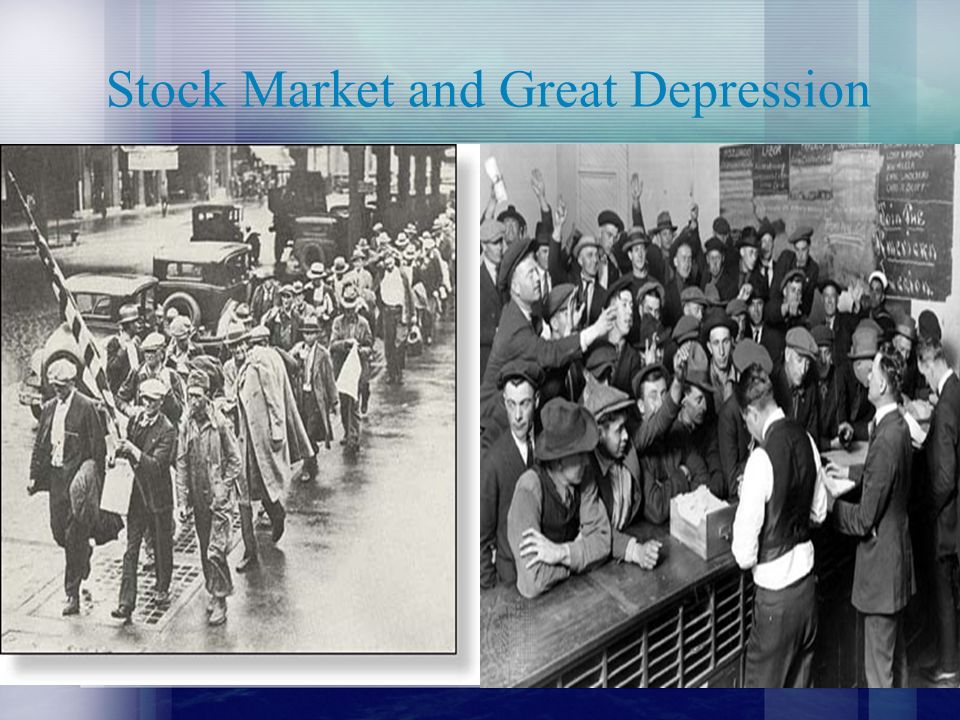 Stock Market and Great Depression