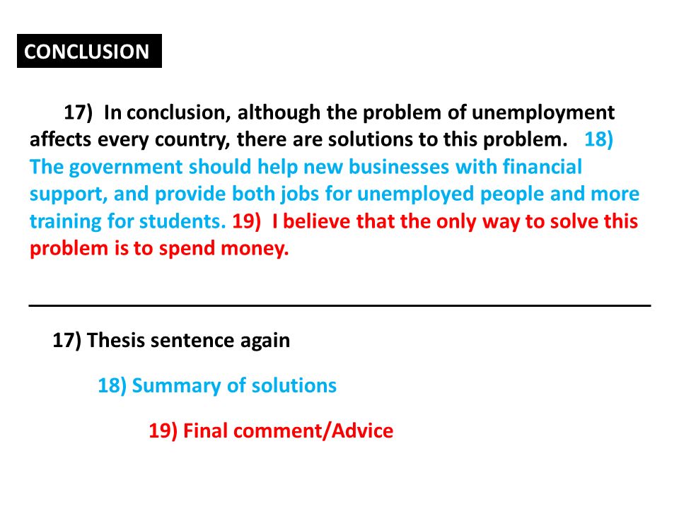 Write Problem Solution Essay Ppt