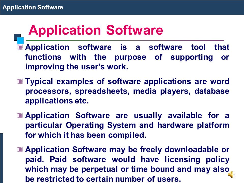 examples of application software