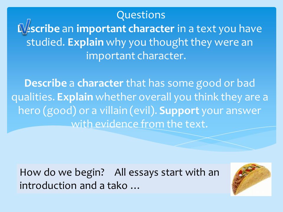 How to write a literature essay introduction