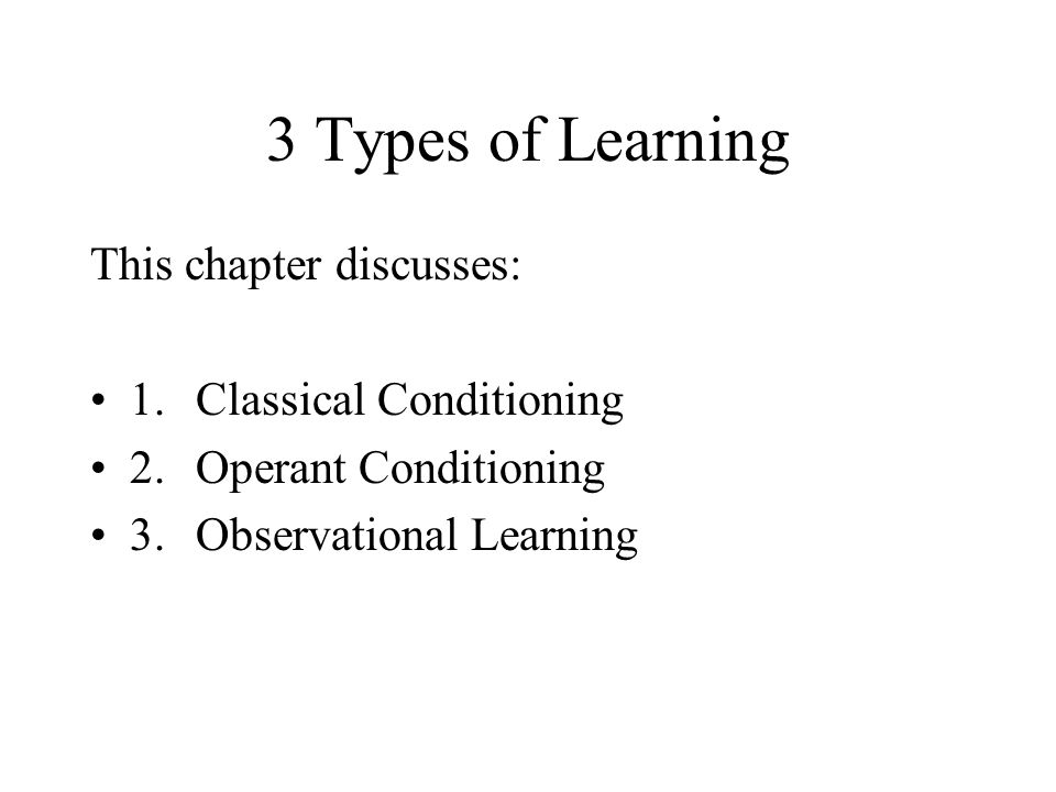 Essay on observational learning