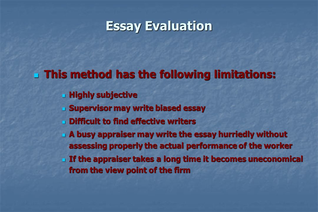 narrative essay method performance appraisal Guidelines for self evaluation narrative the narrative sections of the self evaluation document and will likely help with including performance. narrative essay method performance appraisal Guidelines for self evaluation narrative the narrative sections of the self evaluation document and will likely help with including performance.