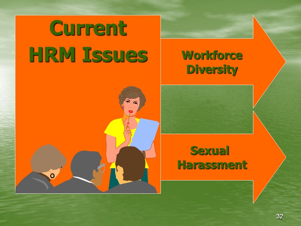 32 WorkforceDiversity SexualHarassment Current HRM Issues