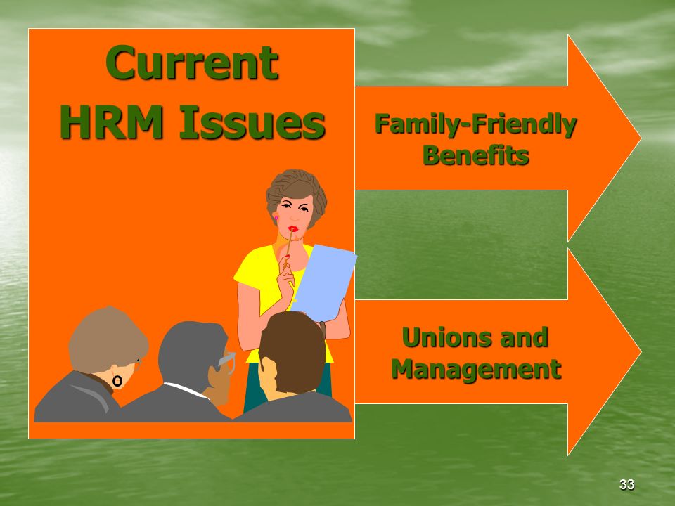 33 Family-FriendlyBenefits Unions and Management Current HRM Issues