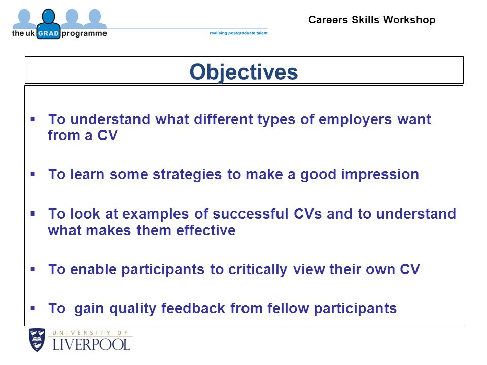 careers skills workshop how to create a winning cv diane appleton different skills for cv