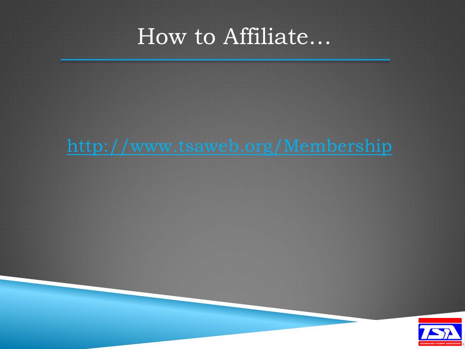 How to Affiliate…