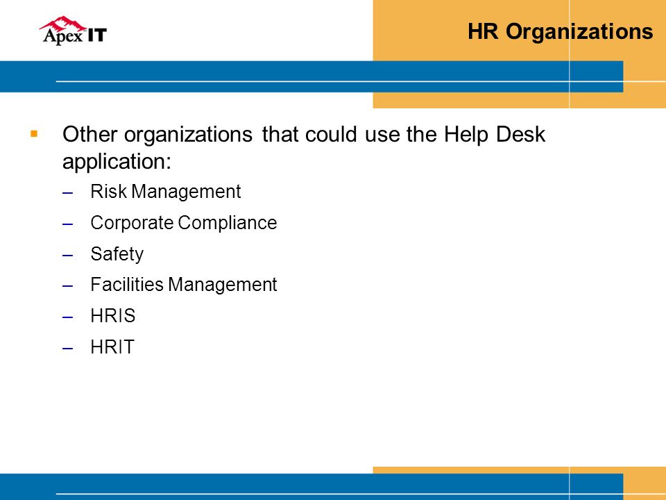 hr help desk presentation hr help desk presentation