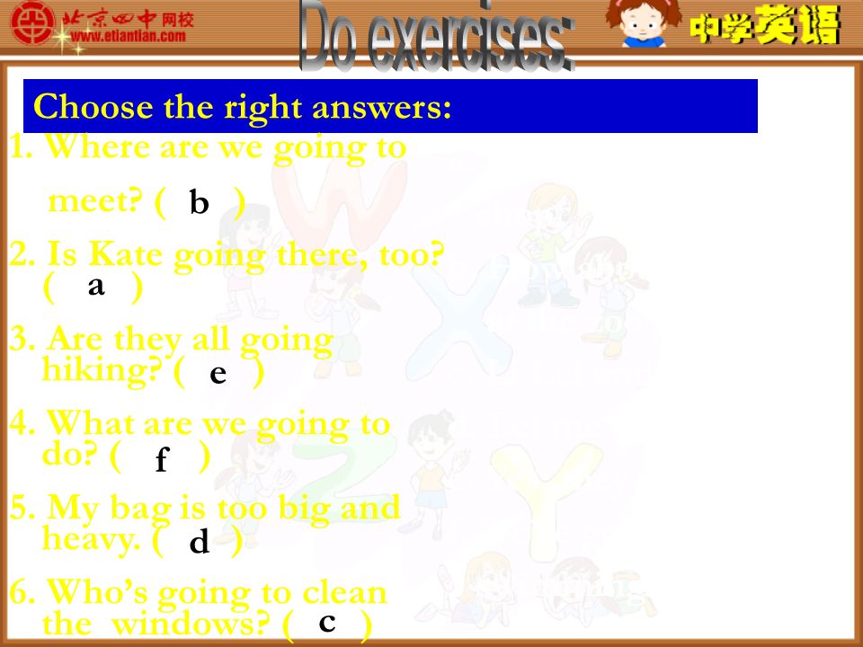 Write full answers using because : 1. Why is Lucy going to learn English.