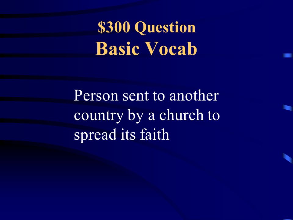 $200 Answer Basic Vocab Hawaii