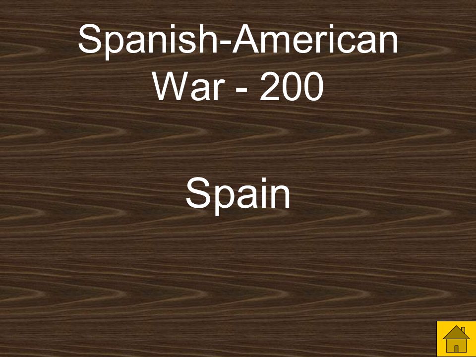 Spanish-American War Prior to the Spanish-American War, which country controlled Cuba