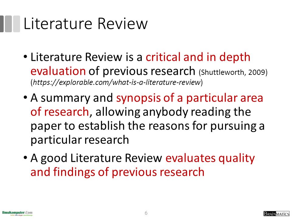 Literature Review Summary