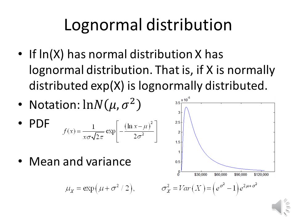 Normal Distribution Equations Jennarocca Probability Distribution Functions Normal Lognormal