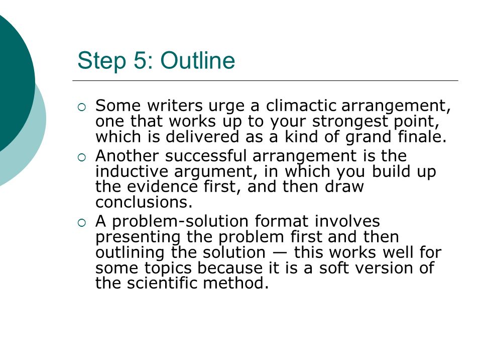Inductive Essay