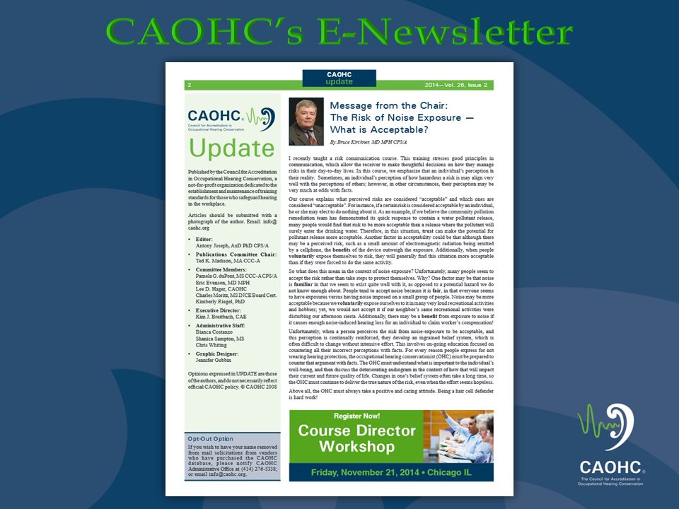 Caohc Courses Online