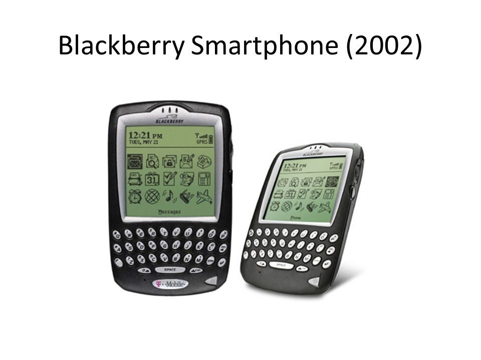 Blackberry Smartphone (2002)