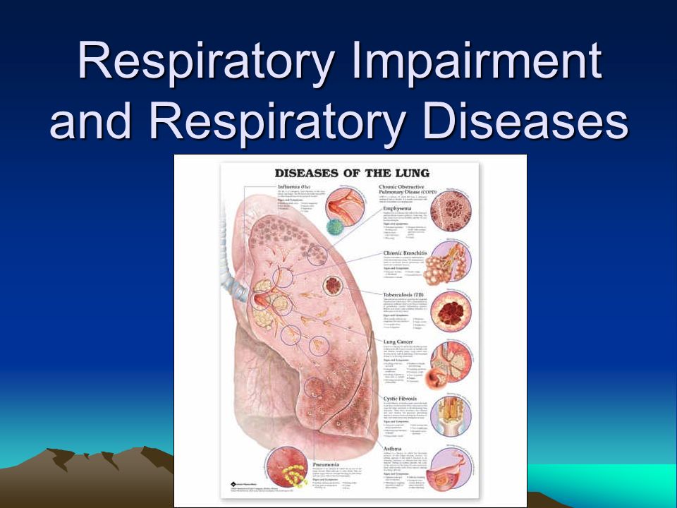 Respiratory Impairment and Respiratory Diseases