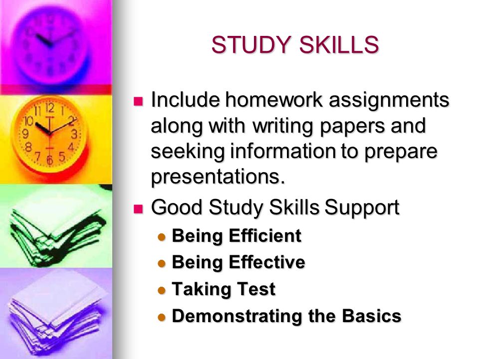 Good Homework Habits