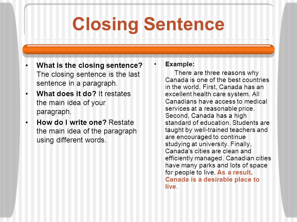 Closing Words For Essays