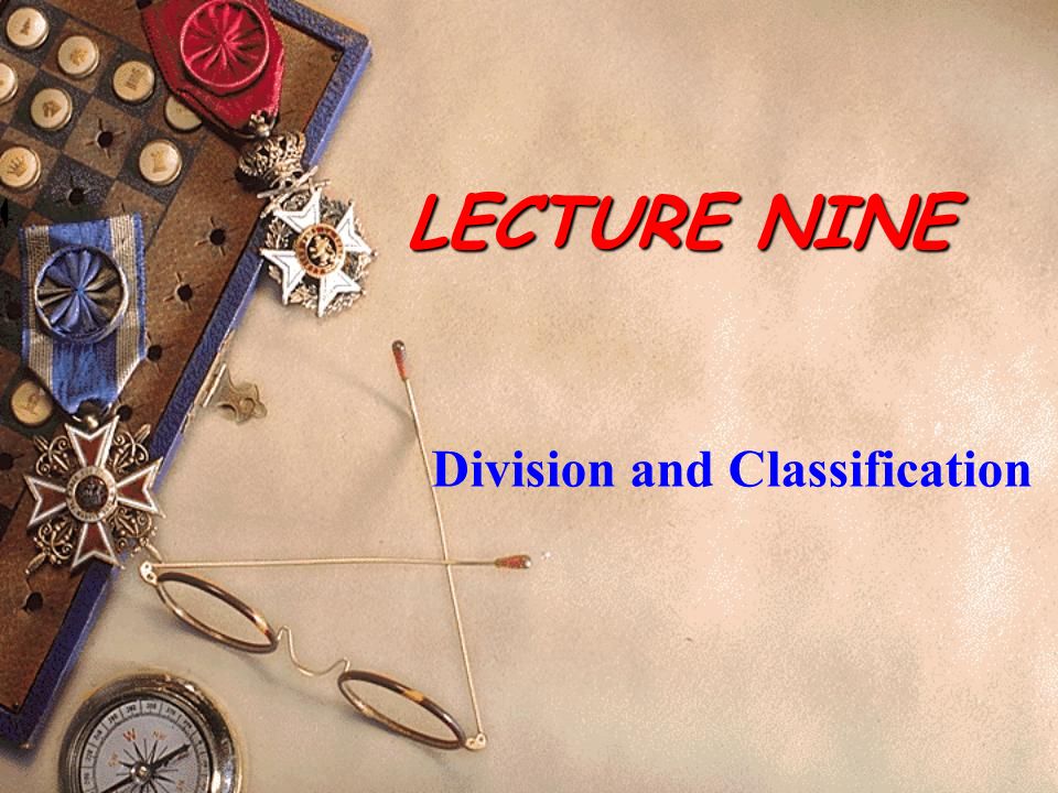 Division And Analysis Essay