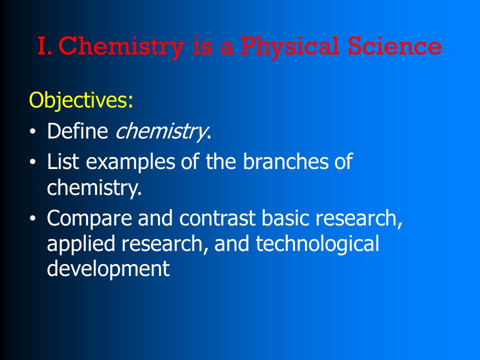 Chemistry Research Papers