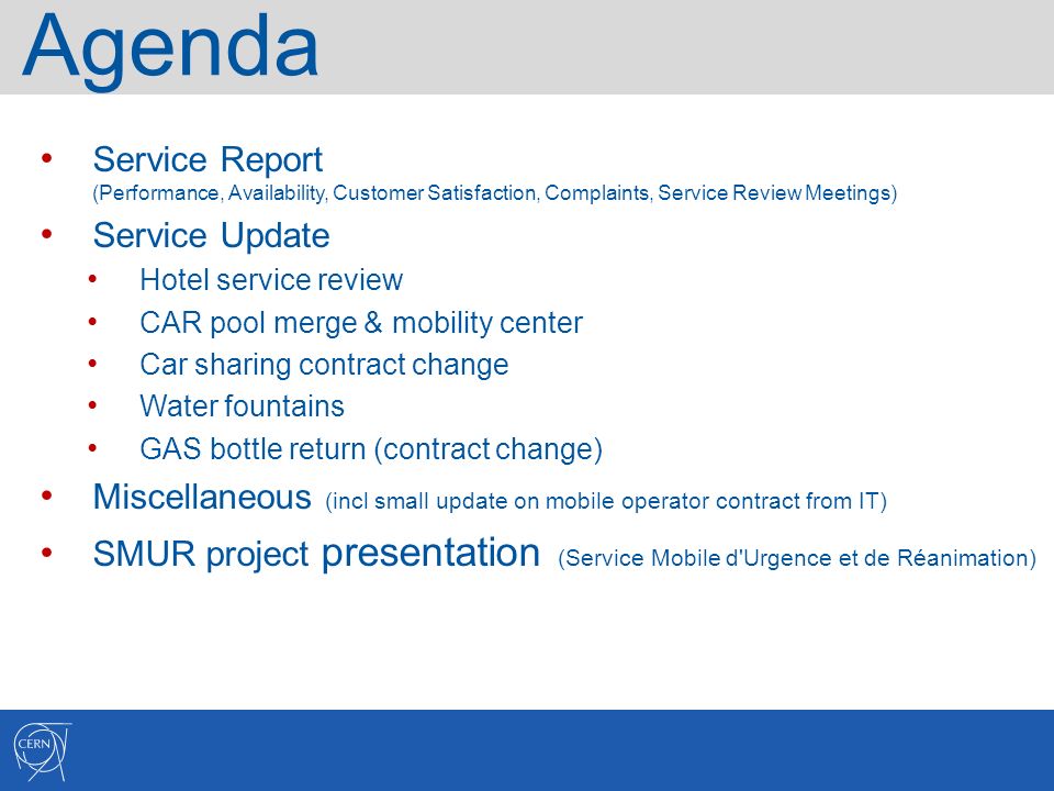presentation meetings