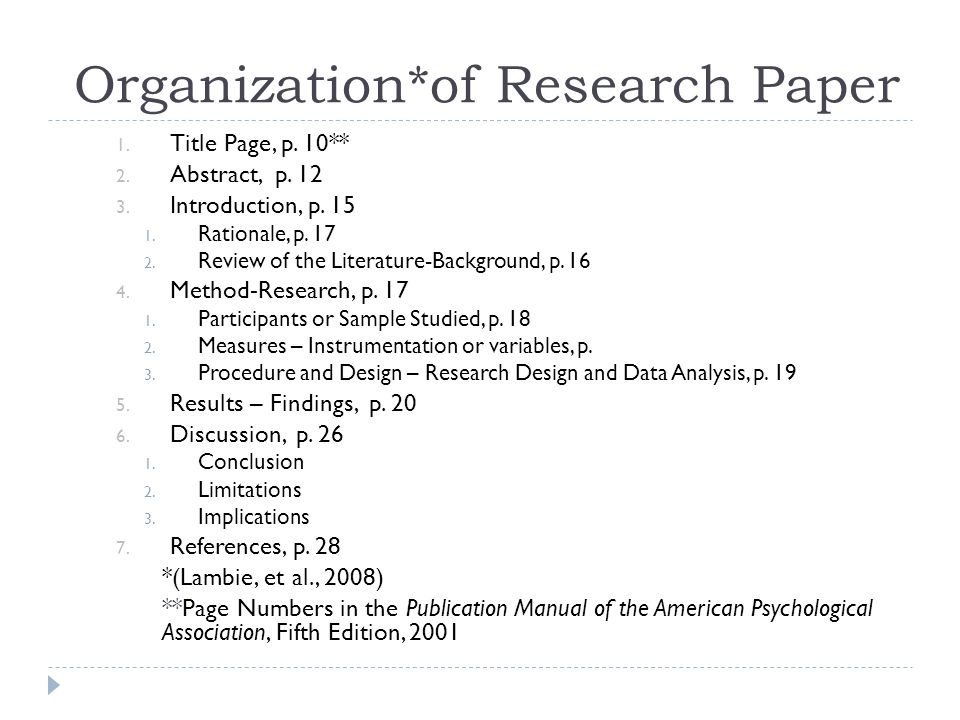 Sample term research papers