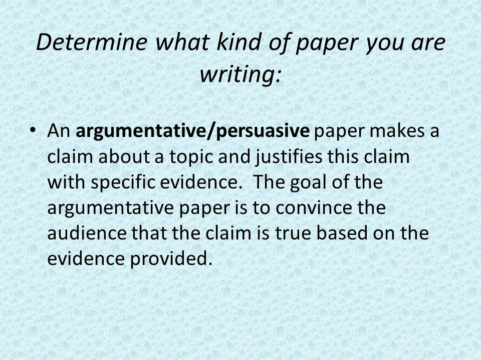 determining audience paper What this handout is about this handout will help you understand and write for the appropriate audience when you write an academic essay audience matters when you’re in the process of writing a paper, it’s easy to forget that you. determining audience paper What this handout is about this handout will help you understand and write for the appropriate audience when you write an academic essay audience matters when you’re in the process of writing a paper, it’s easy to forget that you.