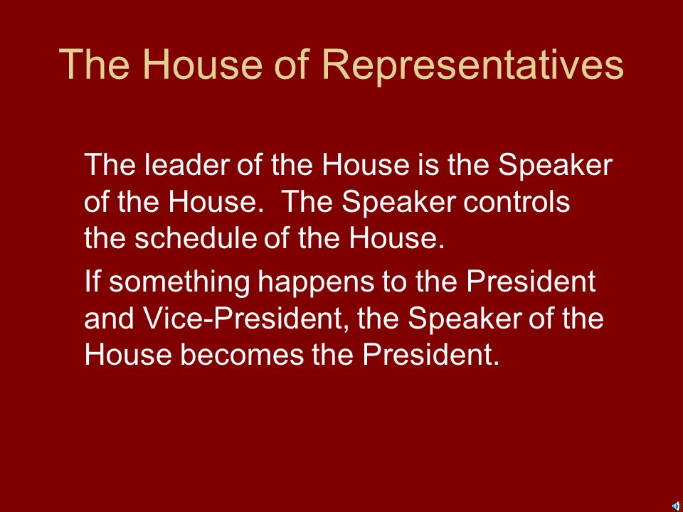 The House of Representatives The Constitution establishes a bicameral, or two-house, legislature.