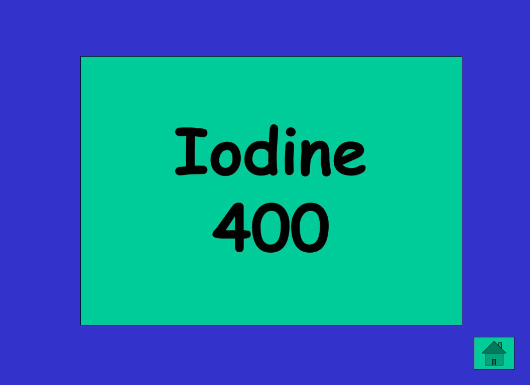 Iodine 400